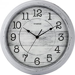 HYLANDA Wall Clock Gray 12 Inch