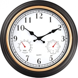 Thermometer&Hygrometer Clock