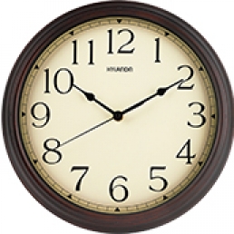 Bronze Wall Clock 12 Inch