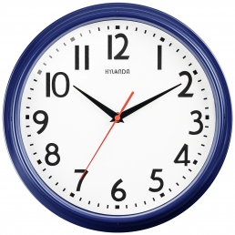 HYLANDA Wall Clock Blue 12 Inch